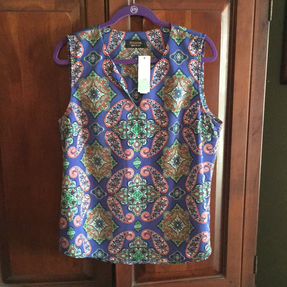 Stitch Fix Renee C split neck blouse